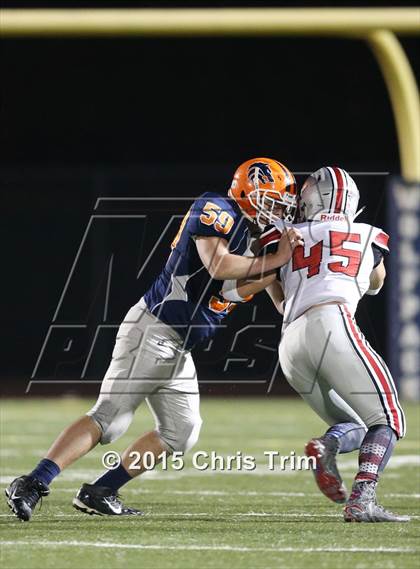 Thumbnail 2 in Lincoln @ Cosumnes Oaks (CIF SJS D1 Playoff) photogallery.