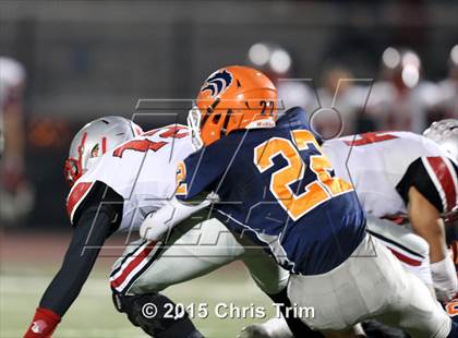 Thumbnail 3 in Lincoln @ Cosumnes Oaks (CIF SJS D1 Playoff) photogallery.