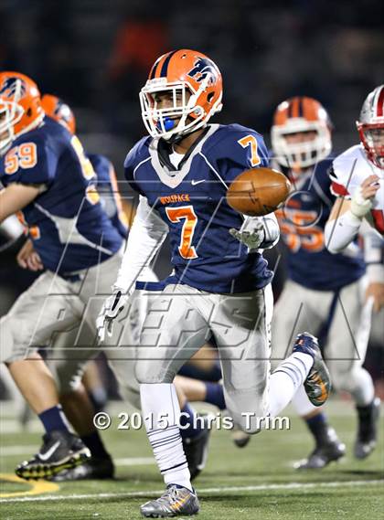 Thumbnail 3 in Lincoln @ Cosumnes Oaks (CIF SJS D1 Playoff) photogallery.