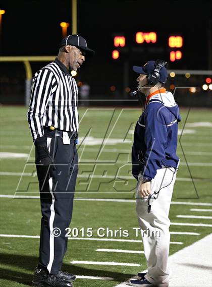 Thumbnail 1 in Lincoln @ Cosumnes Oaks (CIF SJS D1 Playoff) photogallery.