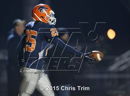 Thumbnail 1 in Lincoln @ Cosumnes Oaks (CIF SJS D1 Playoff) photogallery.
