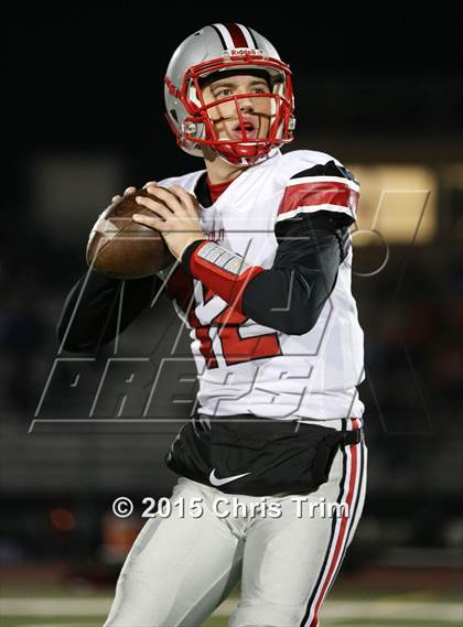 Thumbnail 1 in Lincoln @ Cosumnes Oaks (CIF SJS D1 Playoff) photogallery.