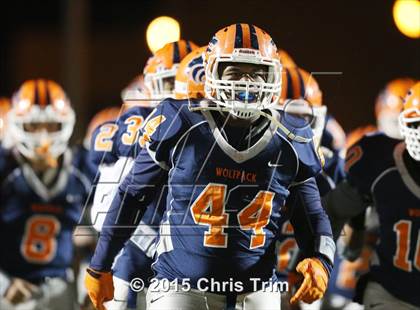 Thumbnail 1 in Lincoln @ Cosumnes Oaks (CIF SJS D1 Playoff) photogallery.