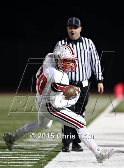 Thumbnail 3 in Lincoln @ Cosumnes Oaks (CIF SJS D1 Playoff) photogallery.