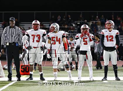 Thumbnail 2 in Lincoln @ Cosumnes Oaks (CIF SJS D1 Playoff) photogallery.