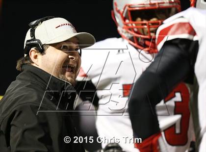 Thumbnail 3 in Lincoln @ Cosumnes Oaks (CIF SJS D1 Playoff) photogallery.