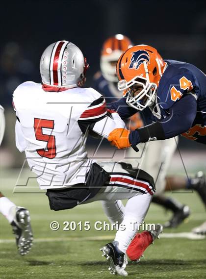 Thumbnail 3 in Lincoln @ Cosumnes Oaks (CIF SJS D1 Playoff) photogallery.