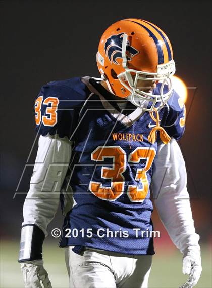 Thumbnail 1 in Lincoln @ Cosumnes Oaks (CIF SJS D1 Playoff) photogallery.