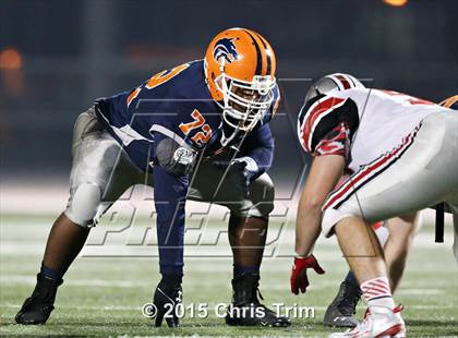Thumbnail 3 in Lincoln @ Cosumnes Oaks (CIF SJS D1 Playoff) photogallery.