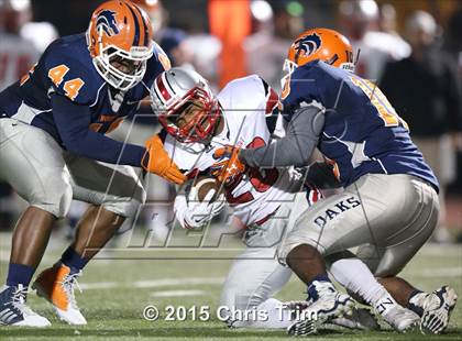 Thumbnail 3 in Lincoln @ Cosumnes Oaks (CIF SJS D1 Playoff) photogallery.