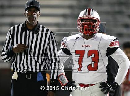 Thumbnail 3 in Lincoln @ Cosumnes Oaks (CIF SJS D1 Playoff) photogallery.