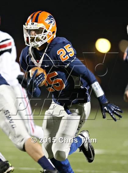Thumbnail 1 in Lincoln @ Cosumnes Oaks (CIF SJS D1 Playoff) photogallery.