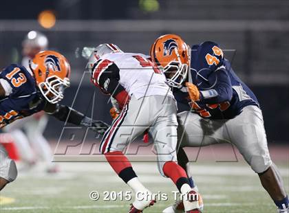 Thumbnail 3 in Lincoln @ Cosumnes Oaks (CIF SJS D1 Playoff) photogallery.