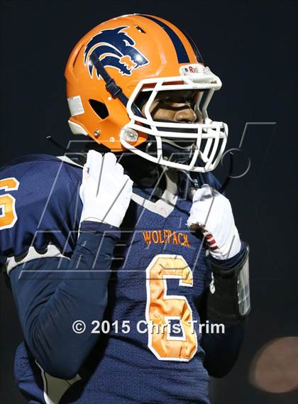 Thumbnail 1 in Lincoln @ Cosumnes Oaks (CIF SJS D1 Playoff) photogallery.