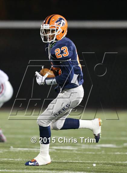 Thumbnail 1 in Lincoln @ Cosumnes Oaks (CIF SJS D1 Playoff) photogallery.
