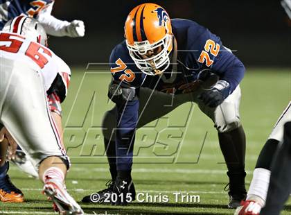 Thumbnail 1 in Lincoln @ Cosumnes Oaks (CIF SJS D1 Playoff) photogallery.