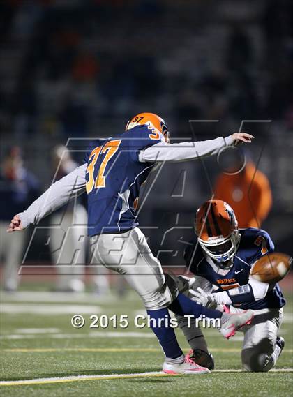 Thumbnail 3 in Lincoln @ Cosumnes Oaks (CIF SJS D1 Playoff) photogallery.
