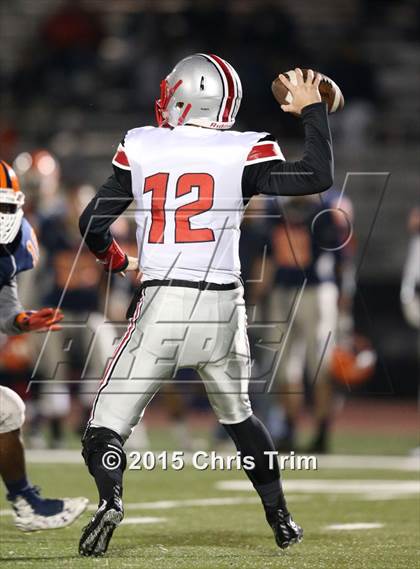 Thumbnail 3 in Lincoln @ Cosumnes Oaks (CIF SJS D1 Playoff) photogallery.