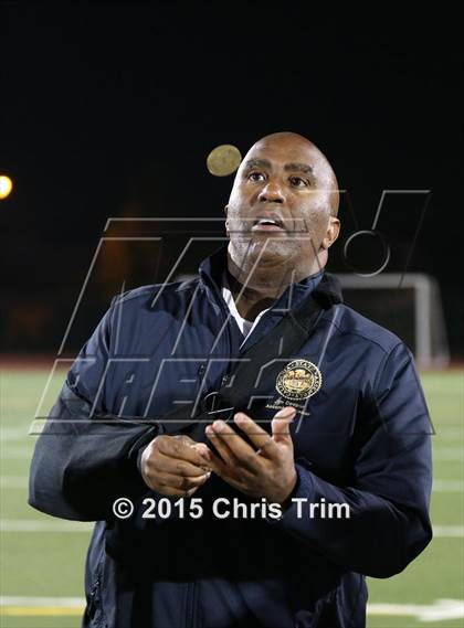 Thumbnail 2 in Lincoln @ Cosumnes Oaks (CIF SJS D1 Playoff) photogallery.
