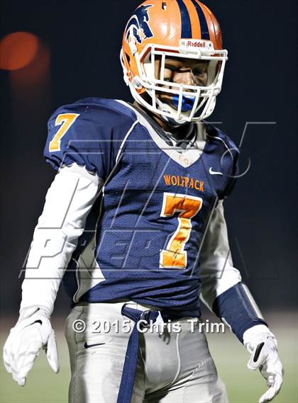 Thumbnail 1 in Lincoln @ Cosumnes Oaks (CIF SJS D1 Playoff) photogallery.