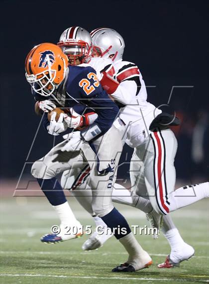 Thumbnail 3 in Lincoln @ Cosumnes Oaks (CIF SJS D1 Playoff) photogallery.