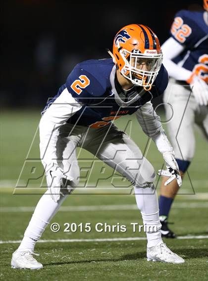 Thumbnail 1 in Lincoln @ Cosumnes Oaks (CIF SJS D1 Playoff) photogallery.