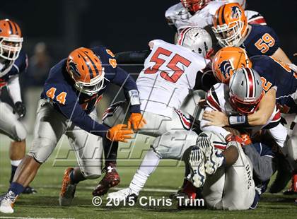 Thumbnail 3 in Lincoln @ Cosumnes Oaks (CIF SJS D1 Playoff) photogallery.