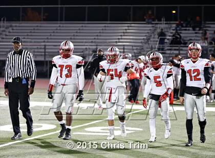 Thumbnail 2 in Lincoln @ Cosumnes Oaks (CIF SJS D1 Playoff) photogallery.