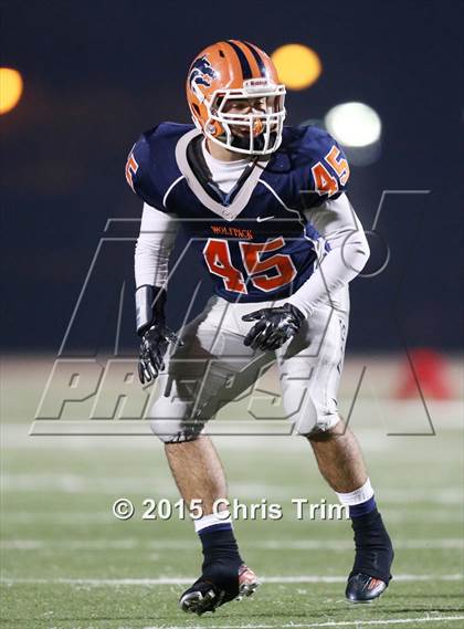Thumbnail 3 in Lincoln @ Cosumnes Oaks (CIF SJS D1 Playoff) photogallery.
