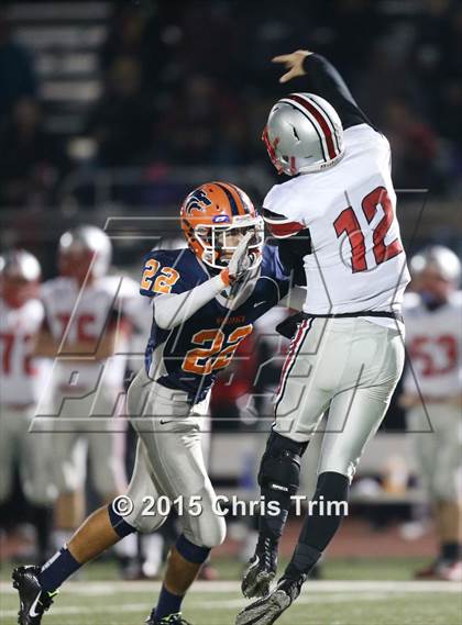 Thumbnail 2 in Lincoln @ Cosumnes Oaks (CIF SJS D1 Playoff) photogallery.