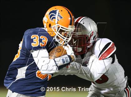 Thumbnail 1 in Lincoln @ Cosumnes Oaks (CIF SJS D1 Playoff) photogallery.