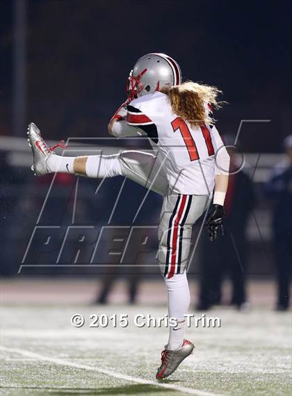 Thumbnail 3 in Lincoln @ Cosumnes Oaks (CIF SJS D1 Playoff) photogallery.
