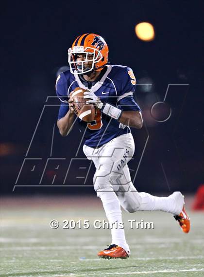 Thumbnail 2 in Lincoln @ Cosumnes Oaks (CIF SJS D1 Playoff) photogallery.