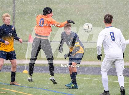Thumbnail 3 in Lansing vs. Madrid-Waddington (NYSPHSAA Class C Semifinal) photogallery.