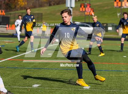 Thumbnail 2 in Lansing vs. Madrid-Waddington (NYSPHSAA Class C Semifinal) photogallery.