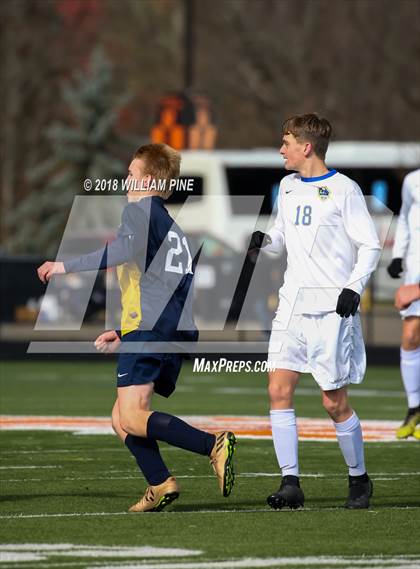 Thumbnail 2 in Lansing vs. Madrid-Waddington (NYSPHSAA Class C Semifinal) photogallery.
