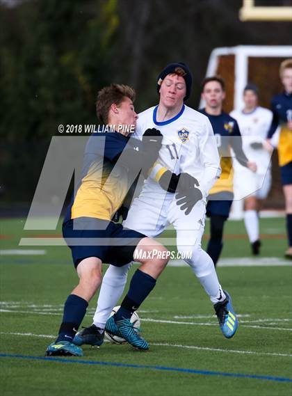 Thumbnail 3 in Lansing vs. Madrid-Waddington (NYSPHSAA Class C Semifinal) photogallery.