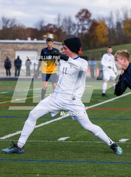 Thumbnail 1 in Lansing vs. Madrid-Waddington (NYSPHSAA Class C Semifinal) photogallery.