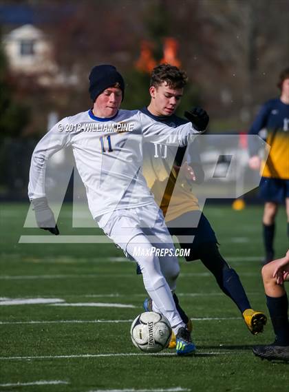 Thumbnail 3 in Lansing vs. Madrid-Waddington (NYSPHSAA Class C Semifinal) photogallery.