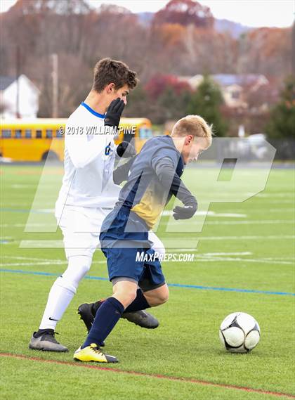 Thumbnail 3 in Lansing vs. Madrid-Waddington (NYSPHSAA Class C Semifinal) photogallery.