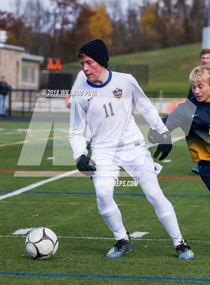 Thumbnail 3 in Lansing vs. Madrid-Waddington (NYSPHSAA Class C Semifinal) photogallery.