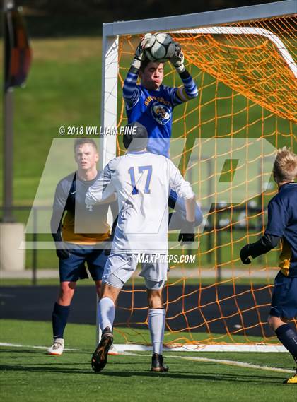 Thumbnail 3 in Lansing vs. Madrid-Waddington (NYSPHSAA Class C Semifinal) photogallery.