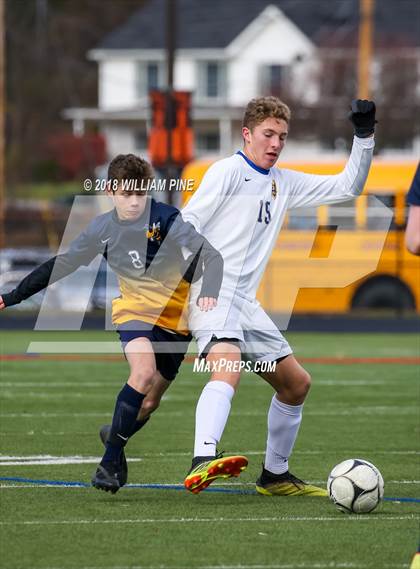 Thumbnail 2 in Lansing vs. Madrid-Waddington (NYSPHSAA Class C Semifinal) photogallery.
