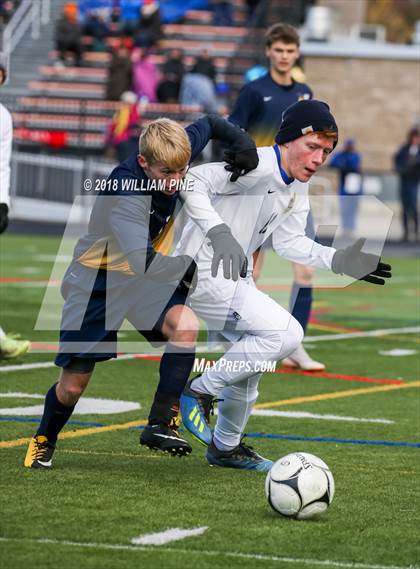 Thumbnail 1 in Lansing vs. Madrid-Waddington (NYSPHSAA Class C Semifinal) photogallery.