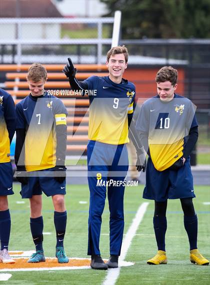 Thumbnail 3 in Lansing vs. Madrid-Waddington (NYSPHSAA Class C Semifinal) photogallery.