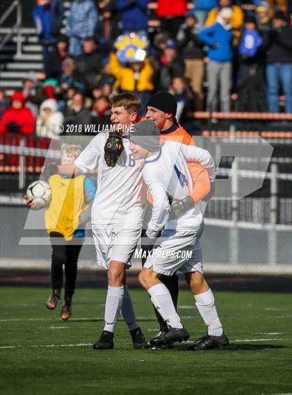Thumbnail 1 in Lansing vs. Madrid-Waddington (NYSPHSAA Class C Semifinal) photogallery.