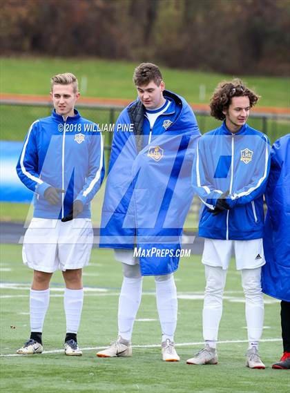 Thumbnail 1 in Lansing vs. Madrid-Waddington (NYSPHSAA Class C Semifinal) photogallery.