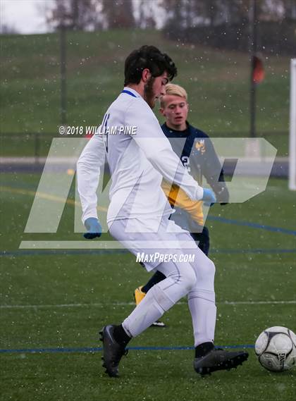Thumbnail 3 in Lansing vs. Madrid-Waddington (NYSPHSAA Class C Semifinal) photogallery.