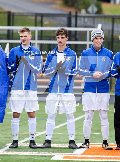 Thumbnail 1 in Lansing vs. Madrid-Waddington (NYSPHSAA Class C Semifinal) photogallery.