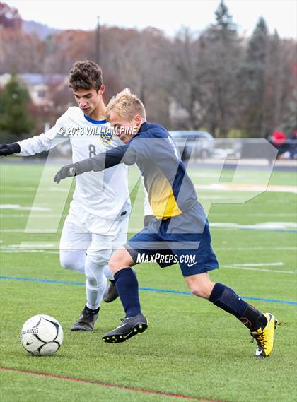 Thumbnail 1 in Lansing vs. Madrid-Waddington (NYSPHSAA Class C Semifinal) photogallery.